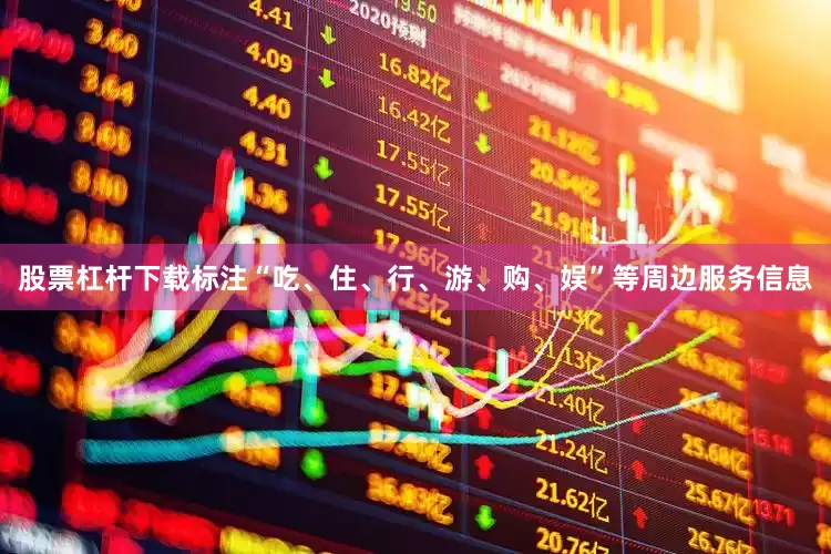 股票杠杆下载标注“吃、住、行、游、购、娱”等周边服务信息