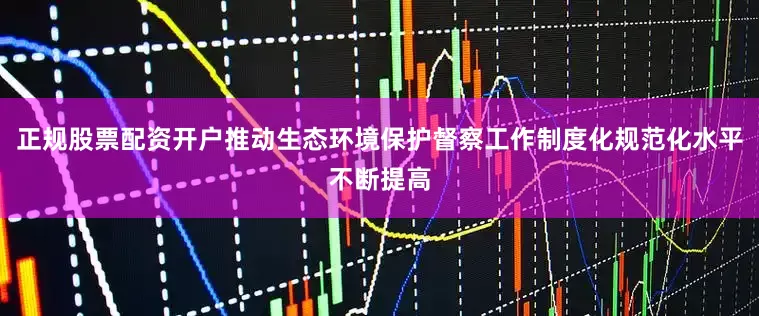 正规股票配资开户推动生态环境保护督察工作制度化规范化水平不断提高